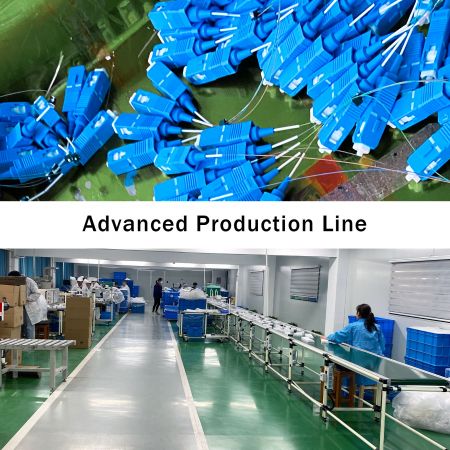 Capacità produttiva di scatole di terminazione in fibra ottica per interni